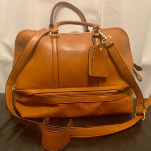 Sole Society Weekender Bag: Cognac